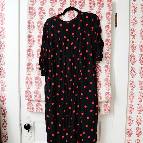 sweet polka dot springy GANNI dress - Picture 3 of 7
